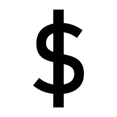 Dollar logo, dollar icon. Modern abstract money symbol or letter S. Vector illustration isolated on white background.