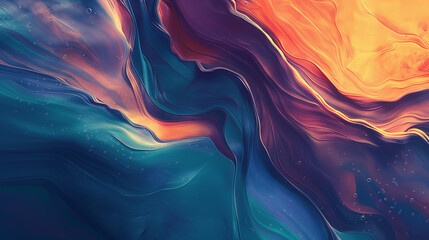 abstract background with smoke, Fluid art, mixing paint