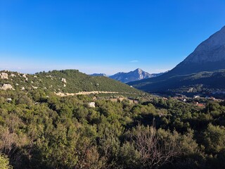view of the mountains of island