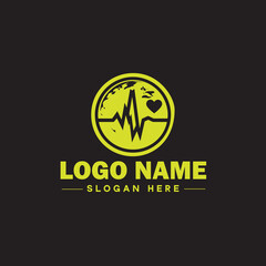  Environmental logo ecologic green nature farm business logo icon editable vector