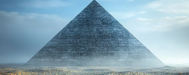 Foto op Canvas pyramid in the sky © urwa