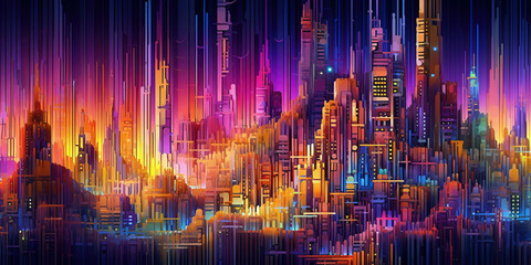 Abstract skyline