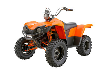 ATV All Terrain Vehicle isolated on transparent background