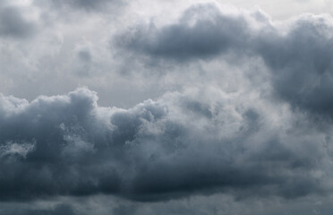 Obraz premium dark cloudy sky before the storm