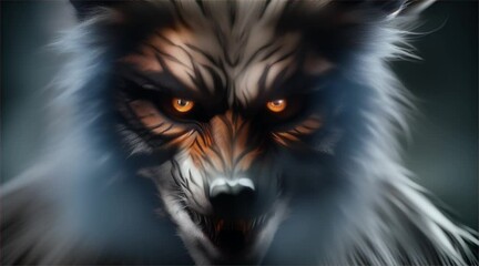 Brown and white German Shepherd howling at night, portraying the beauty and loyalty of our canine friends