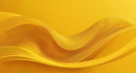  Vibrant yellow abstract art, perfect for modern design - obrazy, fototapety, plakaty