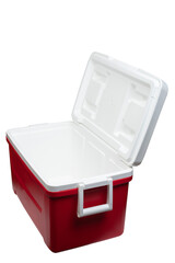 Plastic open fridge for beverage