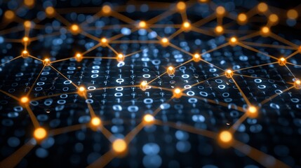 Abstract modern technology background with futuristic design elements and digital innovation concept