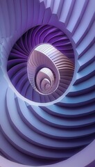 Colorful purple abstract design background with vibrant swirls and patterns for artistic creativity.
