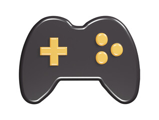 Game icon 3d render illustration