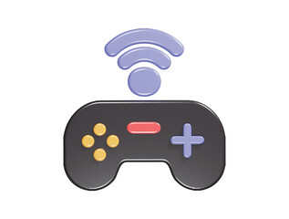 Game icon 3d render illustration