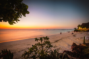 Sunset on Nungwi beach, Zanzibar