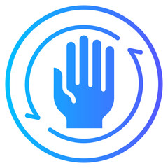 hygiene gradient icon