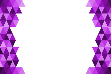 Abstract modern background with purple geometric shape. Vector Illustration
