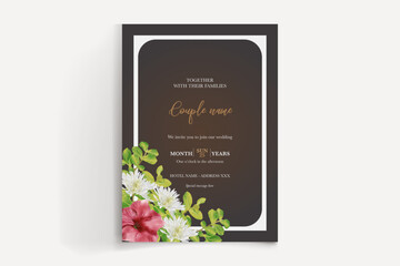 Save the date wedding invitation templates