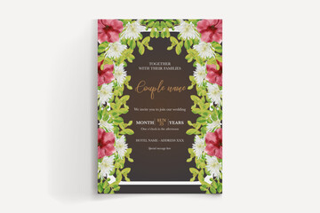 Save the date wedding invitation templates