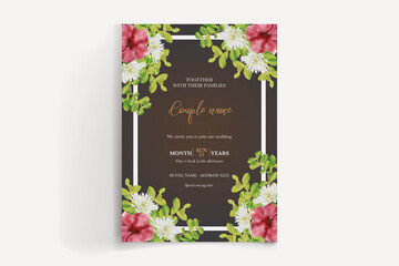 Save the date wedding invitation templates