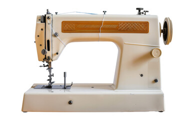 Exploring the Versatility of Sewing Machines On Transparent Background.