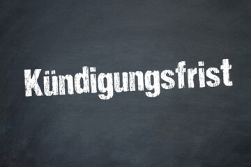 Kündigungsfrist	