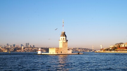Maiden's tower and city