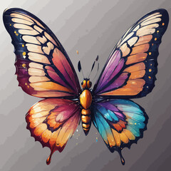 Butterfly Cartoon Design Very Cool