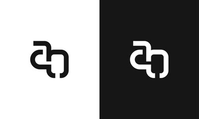 Minimal elegant, Outstanding professional trendy awesome artistic AO initial based Alphabet logo.