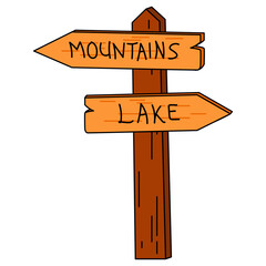 Camping Vector Element