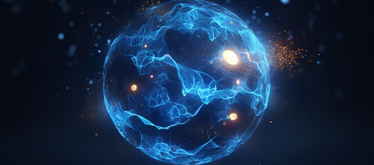 Obraz premium human DNA tissue, cell, virus, bacteria 36