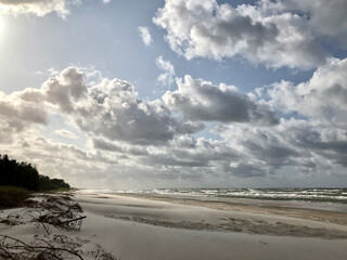 Beach at Choczewo, Poland