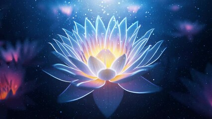 Sacred Lotus Flower - Mystical Awakening, Spiritual enlightenment