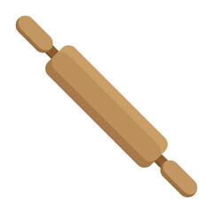 Wooden Rolling Pin: Simple and Functional Design