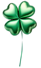 Clover shape foil balloon for Saint Patrick's Day