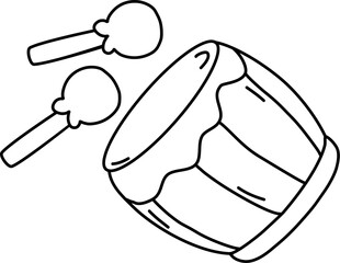 ramadan drum doodle