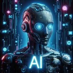 Human-Machine Fusion: The Rise of the Cyborg - AI Concept Art 