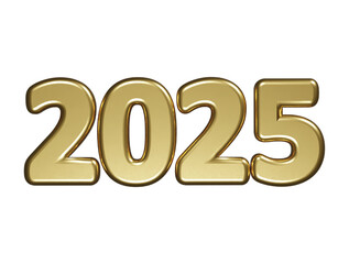 2025 icon 3d render illustration