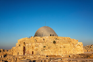 Umayyad Palace on the ancient citadel of Amman, Jordan