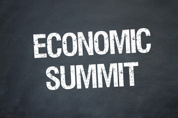 Fototapeta premium Economic Summit 