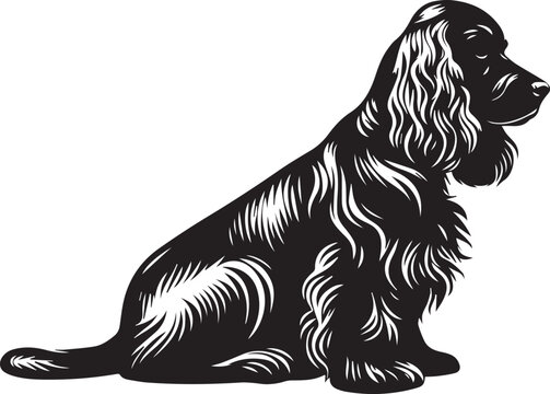 Dogs Silhouettes Amazing Dog EPS Vector Cute Dog Clipart	
