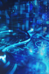 Medical blurred background