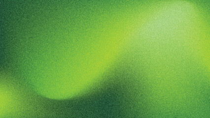 Green Gradient Background, Gradient Blurred Green Grainy Background Vector, Abstract Blurred Background