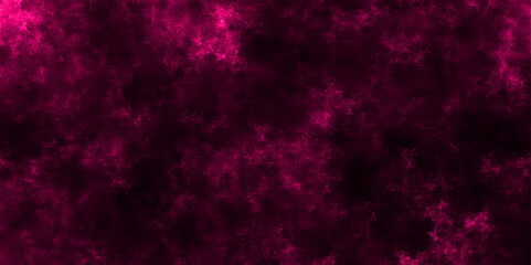 Abstract night sky space watercolor dark violet nebula universe background. Red grunge textured stone wall background. Abstract cosmic purple ink deep space galaxy nebula background illustration