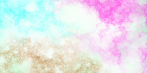 Splash acrylic colorful fantasy smooth light abstract watercolor painted background.  Sky and cloudy, colorful background. Rainbow abstract watercolor grunge multicolor watercolor style background.