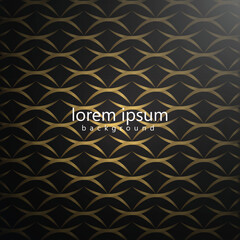 Geometric Golden Background.