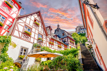 Altstadt, Beilstein, Deutschland 