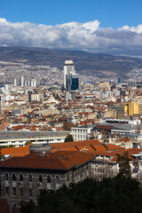 Obraz premium A View of Izmir (Smyrna) Landscape, Turkey
