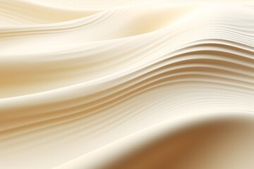 Beige and white wave abstract background - modern artistic design for wallpaper or print material