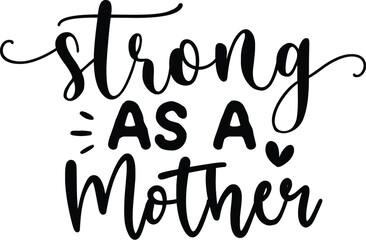 mother's day svg design