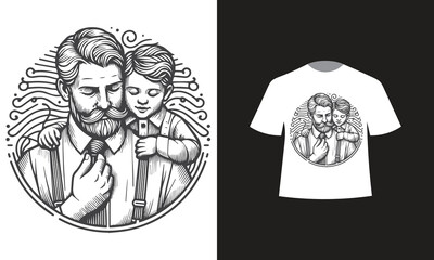 fathers day 2024 t-shirt design