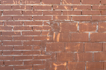 A brick wall
