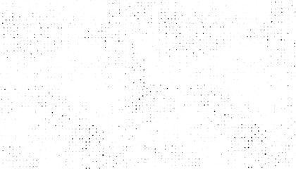 Black grainy texture isolated on white background. Dust overlay. Dark noise granules. Vector design elements. Halftone grunge background. Grainy texture vector